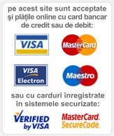 platile sunt preluate de PayTrust prin site-ul www.e-facturi.ro si sunt procesate de Centrul de Procesare ROMCARD